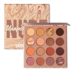 Tintark Unapologetically Nude 16 Colors Eyeshadows Palette, Naked Eye shadow